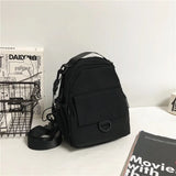 Foufurieux Women's Crossbody Bag Solid Leisure Backpack