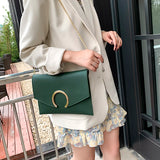 Business Women's Clutch Envelope Shoulder Bag with Chain