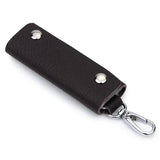 Vintage PU Leather Key Bag, Multi-Function Vertical Square Key Pouch