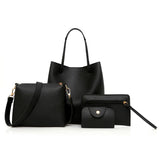 4-Piece Handbag Set Large-Capacity Multi-Function Handbag