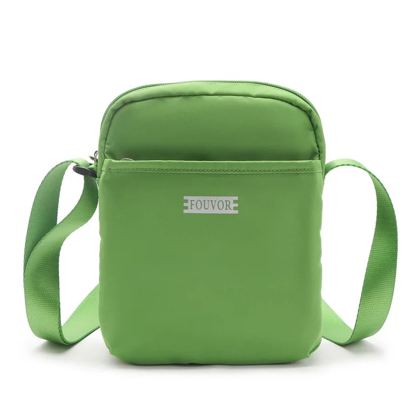Canvas Shoulder Bag Small Fresh Student Messenger Bag 2957-01