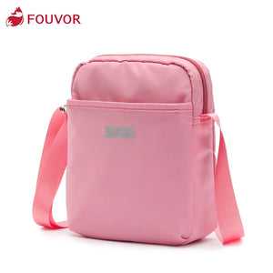 Canvas Shoulder Bag Small Fresh Student Messenger Bag 2957-01