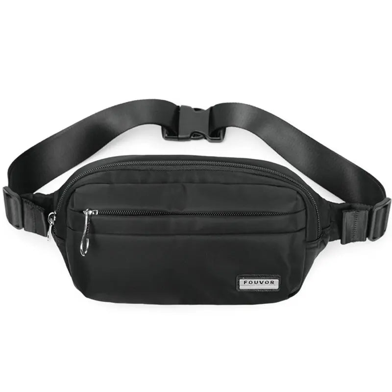Functional Fanny Bag for Men and Women, Waterproof Hip Belt Pack
