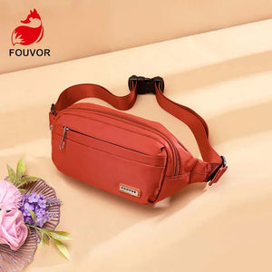 Functional Fanny Bag for Men and Women, Waterproof Hip Belt Pack