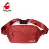 Functional Fanny Bag for Men and Women, Waterproof Hip Belt Pack