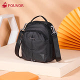 Women's Small Oxford Cloth Shoulder Bag 2856-10