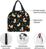 Fox Lunch Bag Insulated Washable Cooler Tote Reusable Lunch Box Office Work
