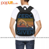 Fox Zero Given Backpack Large Capacity Travel Softback Eco Friendly Multi-functi
