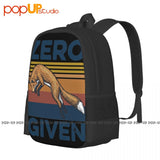 Fox Zero Given Backpack Large Capacity Travel Softback Eco Friendly Multi-functi
