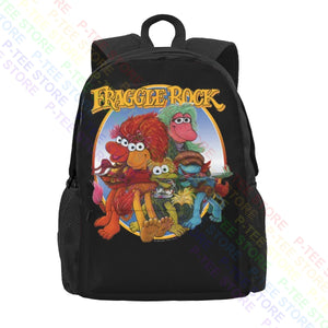 Fraggle Rock TV Show Group Hug Large Capacity Backpack