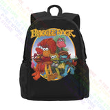 Fraggle Rock TV Show Group Hug Large Capacity Backpack