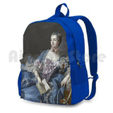 Madame De Pompadour Backpack for Outdoor Activities