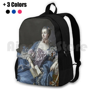 Madame De Pompadour Backpack for Outdoor Activities