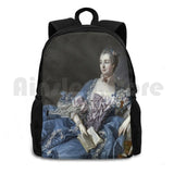 Madame De Pompadour Backpack for Outdoor Activities