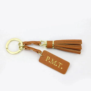 Leather Tassel Keychain Car Unisex Bag Wallet