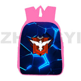 Garena 3D Backpacks Retro Unisex School Bags 12/16 Inch Travel Shoulder Bag