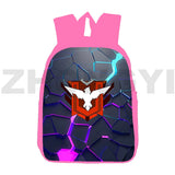 Garena 3D Backpacks Retro Unisex School Bags 12/16 Inch Travel Shoulder Bag