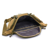 Knight Men Military Bag Sports Tactics Chest Bag Outdoor Running Waterproof