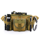 Knight Men Military Bag Sports Tactics Chest Bag Outdoor Running Waterproof