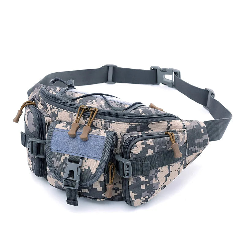 Knight Men Military Bag Sports Tactics Chest Bag Outdoor Running Waterproof