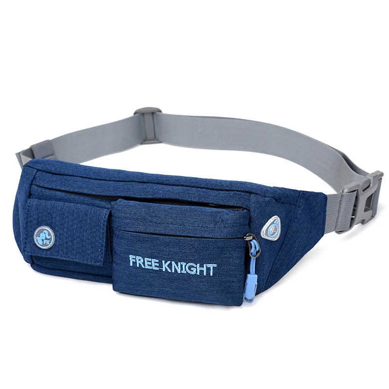 Knight Waist Bag Pack Casual Running Chest Bag Men Women