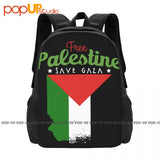 Gaza Backpack Large Capacity Softback Gym Tote Bag