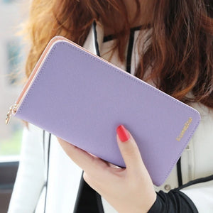 2019 Women Long Leather Wallets High Purses Ladies Clutch