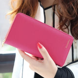 2019 Women Long Leather Wallets High Purses Ladies Clutch