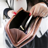 2019 Women Long Leather Wallets High Purses Ladies Clutch