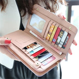 2019 Women Long Leather Wallets High Purses Ladies Clutch