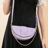 Women Shoulder Bag Chain Handbag Small Crossbody Messenger Hobo Bag