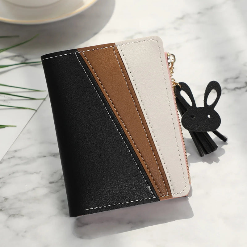 Leather Card Holder Wallet Thin Wallet For Women