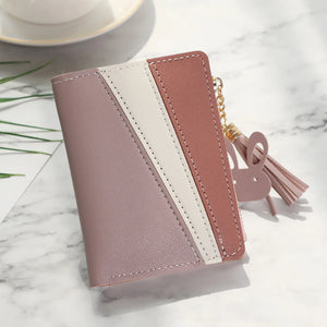 Leather Card Holder Wallet Thin Wallet For Women