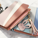 Leather Card Holder Wallet Thin Wallet For Women