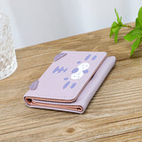 Cat Prints Women Hasp Purse Wallet Multiple Card Slots Clutch Bag