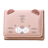 Cat Prints Women Hasp Purse Wallet Multiple Card Slots Clutch Bag