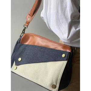 Women's Denim Canvas Tote Bag Handbag Shoulder Purse