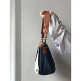 Women's Denim Canvas Tote Bag Handbag Shoulder Purse