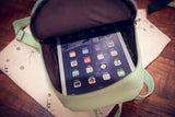 College Wind Mini Shoulder Bag PU Leather Girl Candy Small Backpack Women B