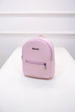 College Wind Mini Shoulder Bag PU Leather Girl Candy Small Backpack Women B