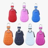 PU Leather Car Key Case Wallet Holder Zipper Bag