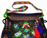 Vintage Ethnic Shoulder Hobo Hippie Floral Purse Bag