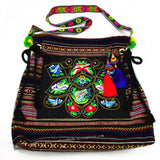 Vintage Ethnic Shoulder Hobo Hippie Floral Purse Bag
