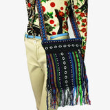 Vintage Hmong Tribal Ethnic Boho Shoulder Bag Embroidery Tapestry 005