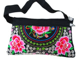 Vintage Hmong Ethnic Waist Bag Embroidery Waist Pack Bags