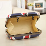 England Flag Women Clutch Vintage Messenger Bag Shoulder Bag PU Leather Handbags