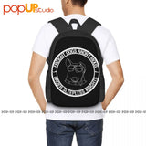 Freight Dogs Mockup Graphics Backpack Large Capacity Travel Beach Bag