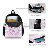 Fren 2 Outdoor Hiking Backpack Riding Climbing Sports Bag Portrait Funny Face