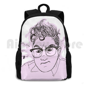 Fren 2 Outdoor Hiking Backpack Riding Climbing Sports Bag Portrait Funny Face