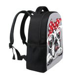 French Bulldog Portrait School Bag for Children Teenager Shoulder Schoolbag
